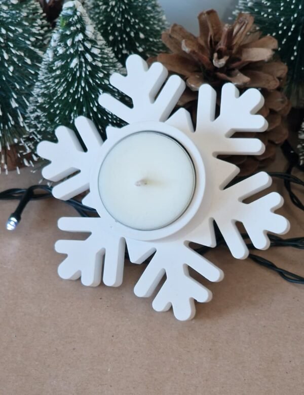 Porta Vela Copo de Nieve Clásico