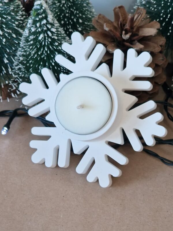 Porta Vela Copo de Nieve Clásico