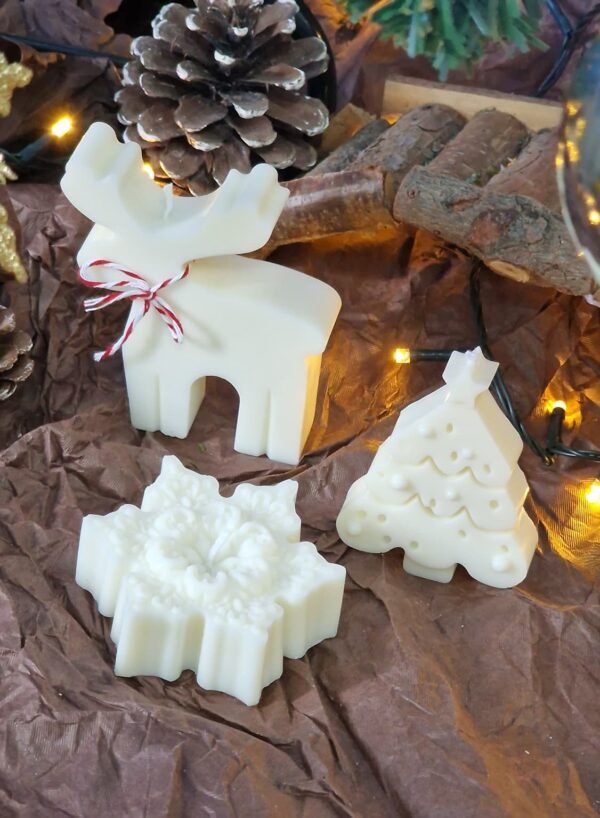 Pack 3 velas Navideñas