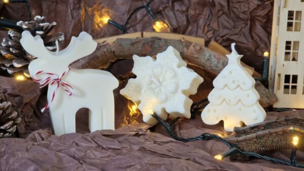 Pack 3 velas Navideñas