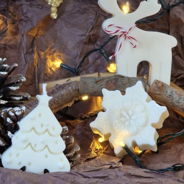 Pack 3 velas Navideñas