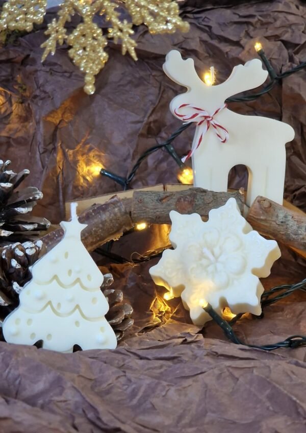 Pack 3 velas Navideñas